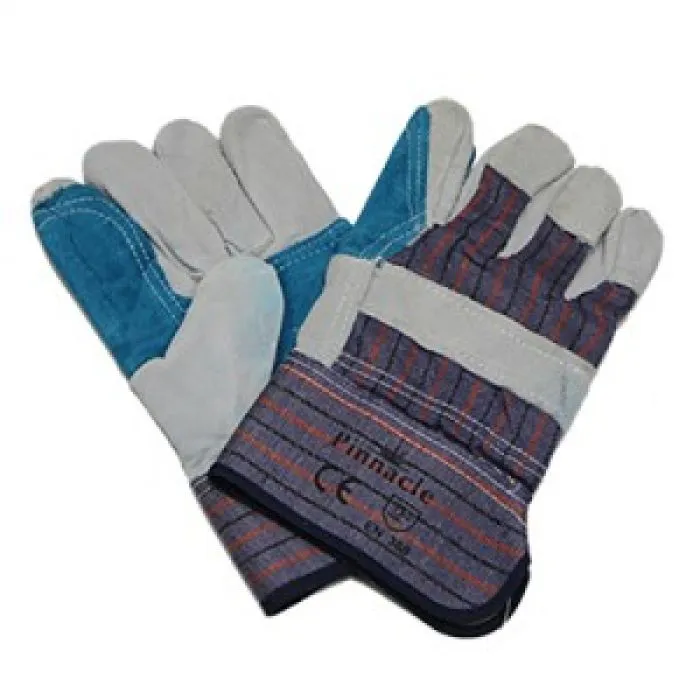 Candy stripe rigger glove blue palm